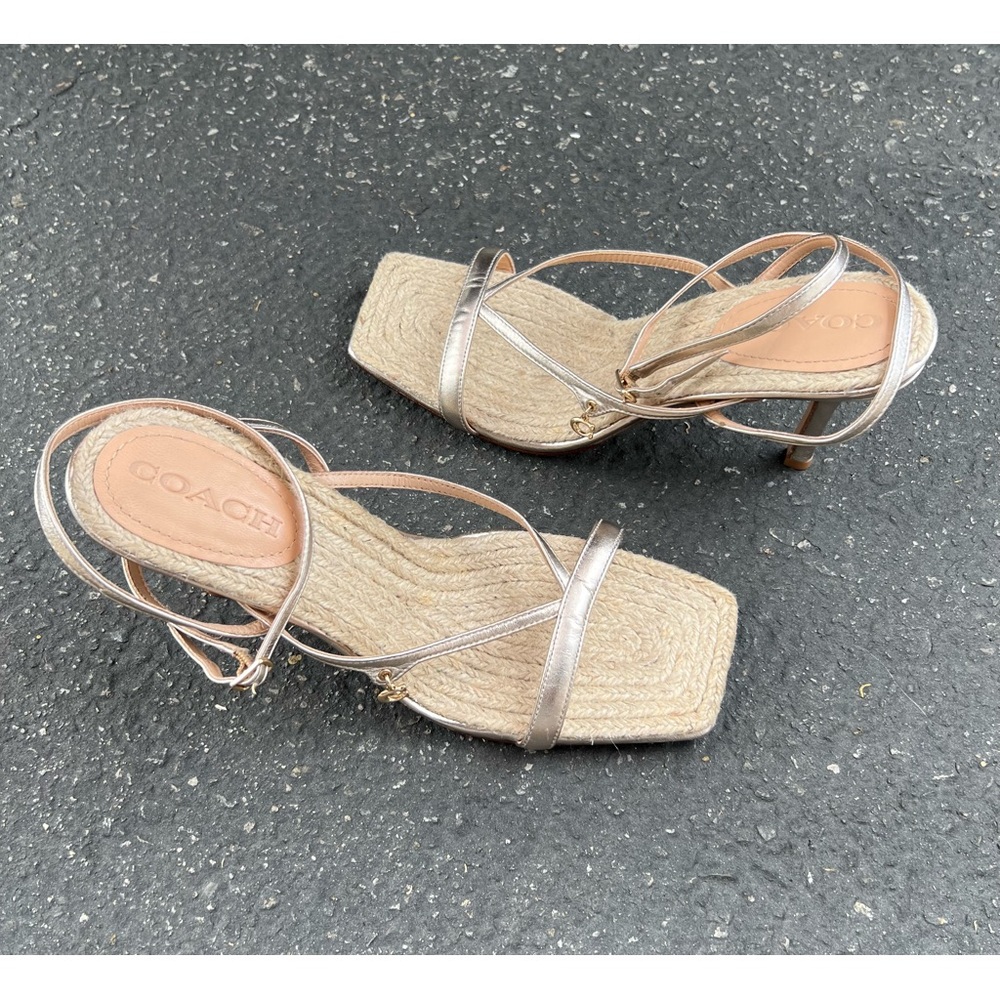 COACH Kala Stapy  Sandal Heel - Picture 16 of 16